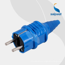 Saip / Saipwell Conector macho Schuko de alta calidad con certificación CE
